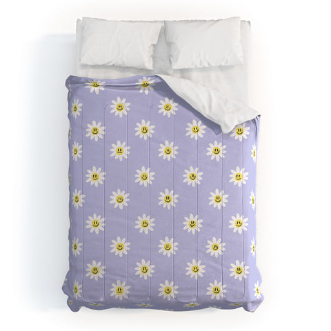 Charly Clements Trippy Daisy Comforter