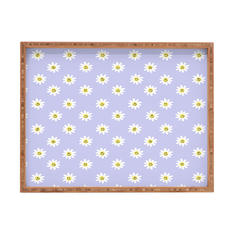 Charly Clements Trippy Daisy Rectangular Tray