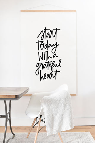 Chelcey Tate A Grateful Heart Art Print And Hanger