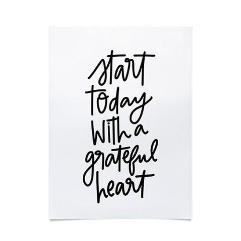 Chelcey Tate A Grateful Heart Poster