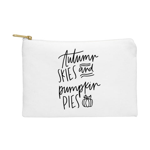 Chelcey Tate Autumn Skies And Pumpkin Pies Pouch