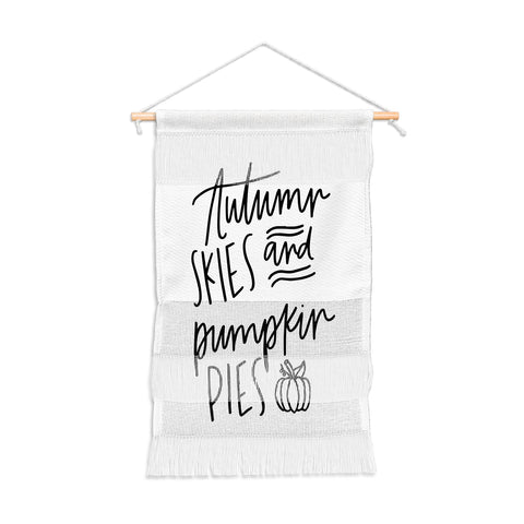 Chelcey Tate Autumn Skies And Pumpkin Pies Wall Hanging Portrait