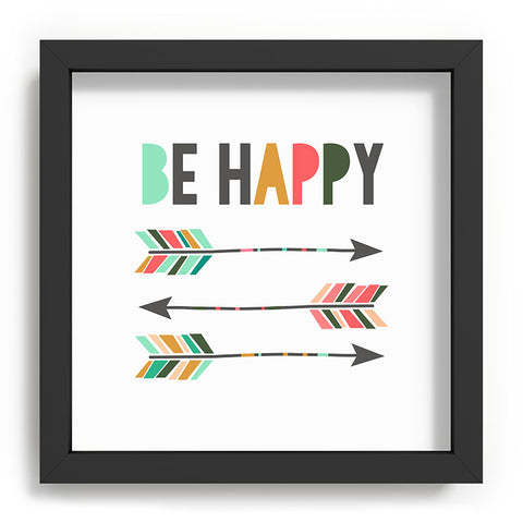 Chelcey Tate Be Happy Recessed Framing Square