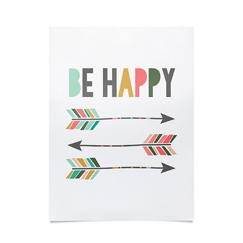 Chelcey Tate Be Happy Poster