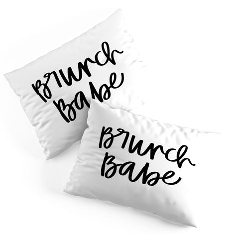 Chelcey Tate Brunch Babe BW Pillow Shams