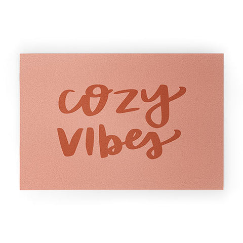 Chelcey Tate Cozy Vibes Welcome Mat