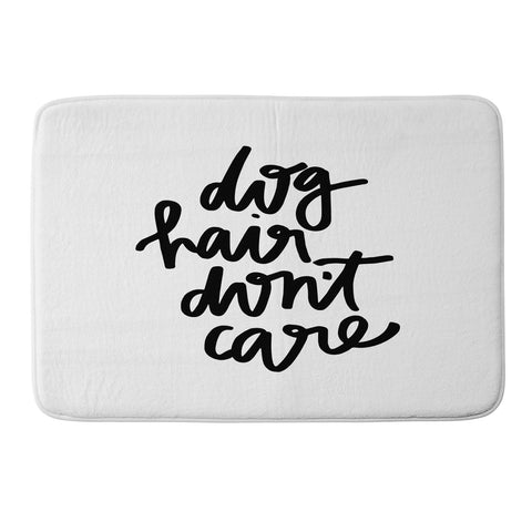 Chelcey Tate Dog Hair Dont Care Memory Foam Bath Mat