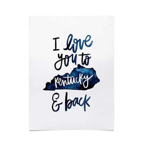 Chelcey Tate I Love You to Kentucky and Back Poster