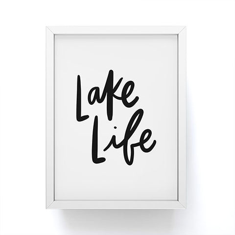 Chelcey Tate Lake Life Framed Mini Art Print