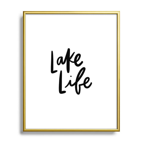 Chelcey Tate Lake Life Metal Framed Art Print