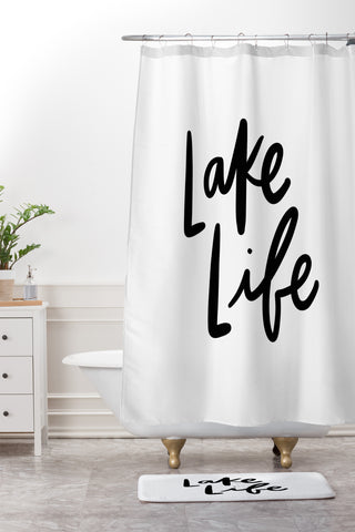 Chelcey Tate Lake Life Shower Curtain And Mat