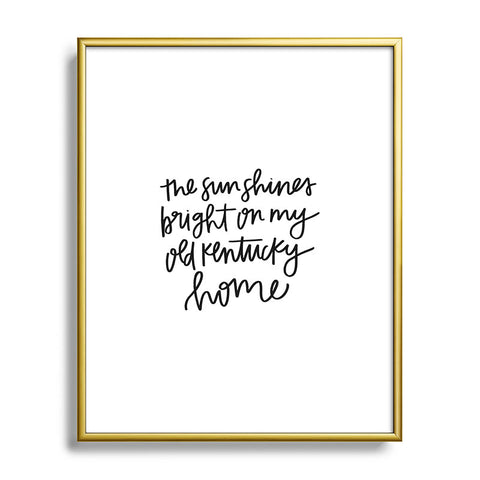 Chelcey Tate My Old Kentucky Home Metal Framed Art Print