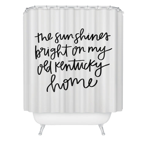 Chelcey Tate My Old Kentucky Home Shower Curtain