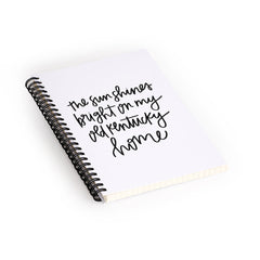 Chelcey Tate My Old Kentucky Home Spiral Notebook