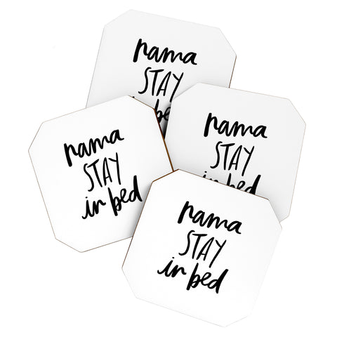 Chelcey Tate NamaSTAY In Bed Coaster Set