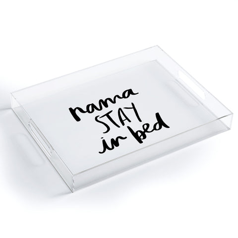 Chelcey Tate NamaSTAY In Bed Acrylic Tray