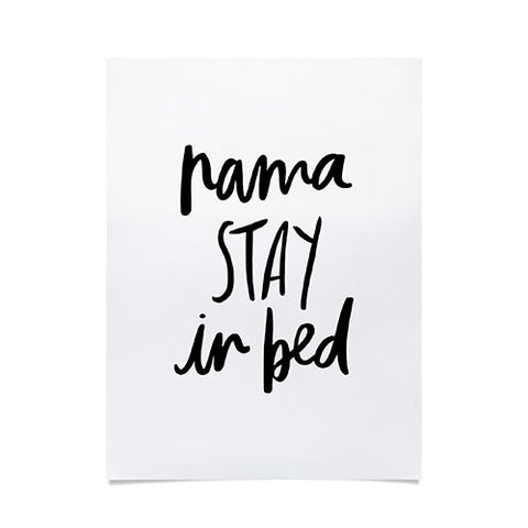 Chelcey Tate NamaSTAY In Bed Poster