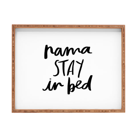 Chelcey Tate NamaSTAY In Bed Rectangular Tray