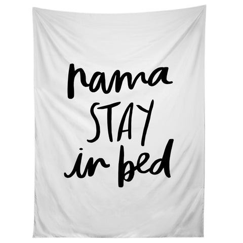 Chelcey Tate NamaSTAY In Bed Tapestry