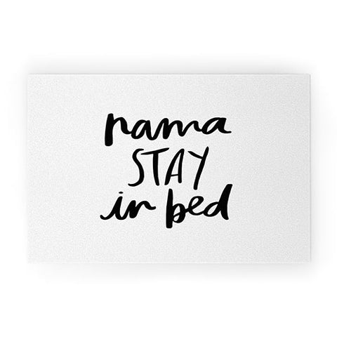 Chelcey Tate NamaSTAY In Bed Welcome Mat