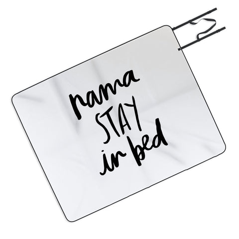Chelcey Tate NamaSTAY In Bed Picnic Blanket