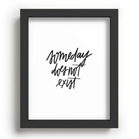 Chelcey Tate Someday Does Not Exist Recessed Framing Rectangle