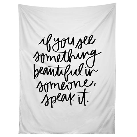 Chelcey Tate Speak It Tapestry