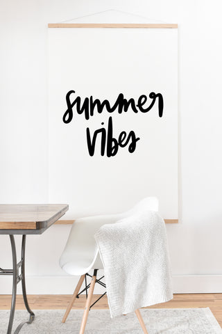 Chelcey Tate Summer Vibes Art Print And Hanger