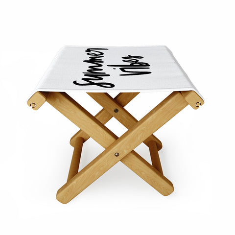 Chelcey Tate Summer Vibes Folding Stool