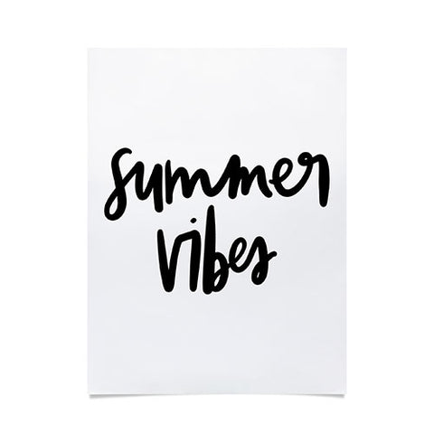 Chelcey Tate Summer Vibes Poster