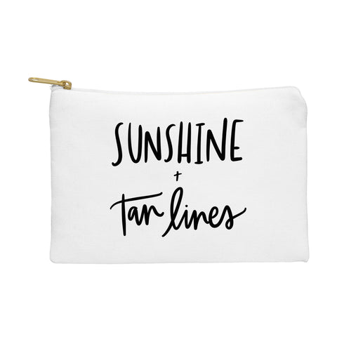 Chelcey Tate Sunshine And Tan Lines Pouch