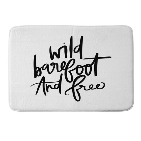Chelcey Tate Wild Barefoot And Free Memory Foam Bath Mat
