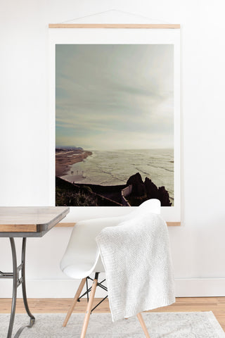 Chelsea Victoria A Day At The Beach Art Print And Hanger
