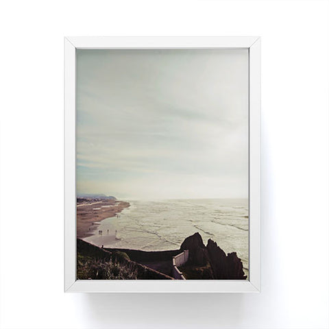 Chelsea Victoria A Day At The Beach Framed Mini Art Print