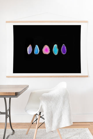 Chelsea Victoria Agate Collection Art Print And Hanger