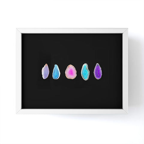 Chelsea Victoria Agate Collection Framed Mini Art Print