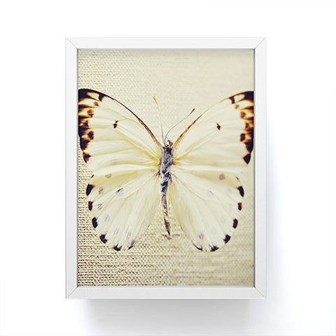 Chelsea Victoria All White Framed Mini Art Print