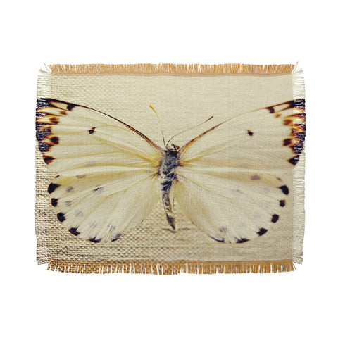 Chelsea Victoria All White Throw Blanket