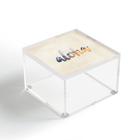 Chelsea Victoria Aloha Hawaii Acrylic Box