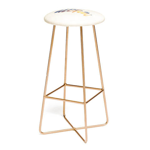 Chelsea Victoria Aloha Hawaii Bar Stool