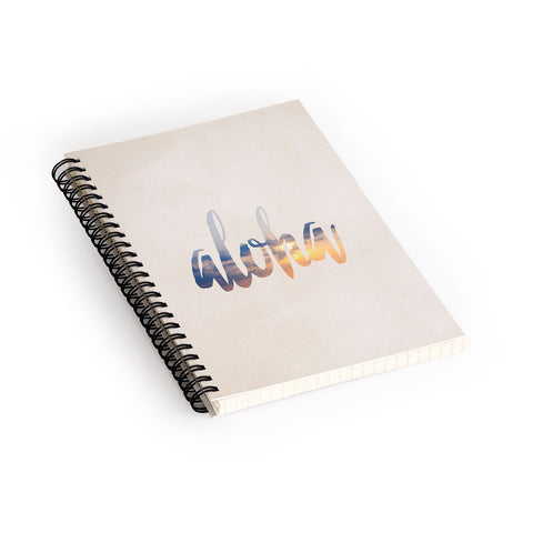 Chelsea Victoria Aloha Hawaii Spiral Notebook