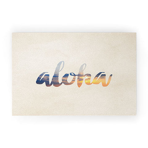 Chelsea Victoria Aloha Hawaii Welcome Mat