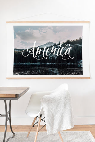Chelsea Victoria American Beauty Art Print And Hanger