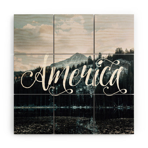 Chelsea Victoria American Beauty Wood Wall Mural