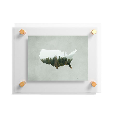 Chelsea Victoria American Landscape Floating Acrylic Print