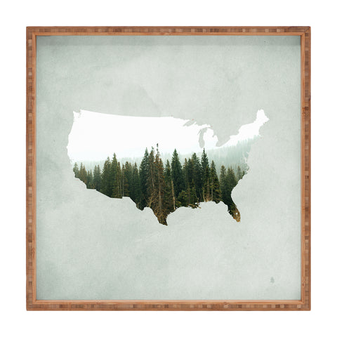 Chelsea Victoria American Landscape Square Tray