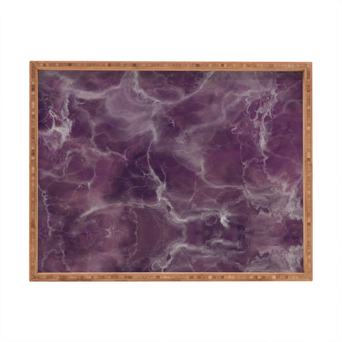 Chelsea Victoria Amethyst Marble Rectangular Tray