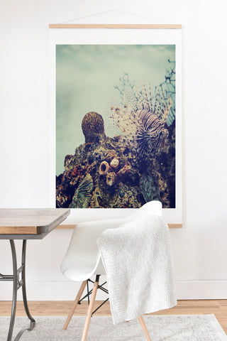 Chelsea Victoria Aqua Life Art Print And Hanger