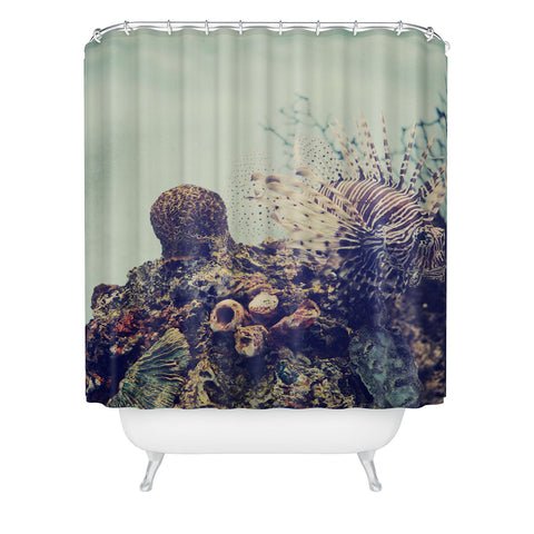 Chelsea Victoria Aqua Life Shower Curtain