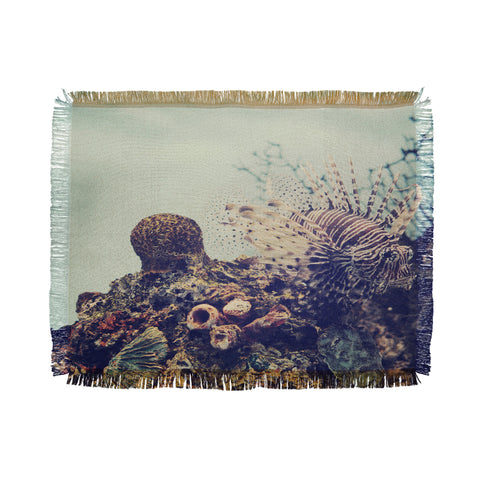 Chelsea Victoria Aqua Life Throw Blanket